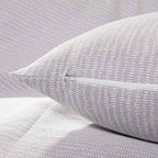 Διακοσμητική Μαξιλαροθήκη Charisma Cotton Stripe / 30x50 / White